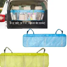 Foldable Auto Organizer Boot Trash Hanging Storage Bags for Car Seat Capacity Storage Pouch Multifunctional