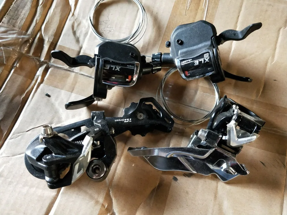 

Microshift 30 10 speed mtb folding bike shift derailleurs group