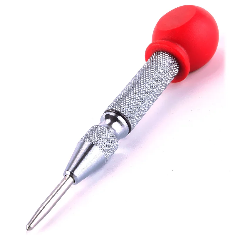 Automatic Center Hole Punch Adjustable Impact and Hardened Steel Body