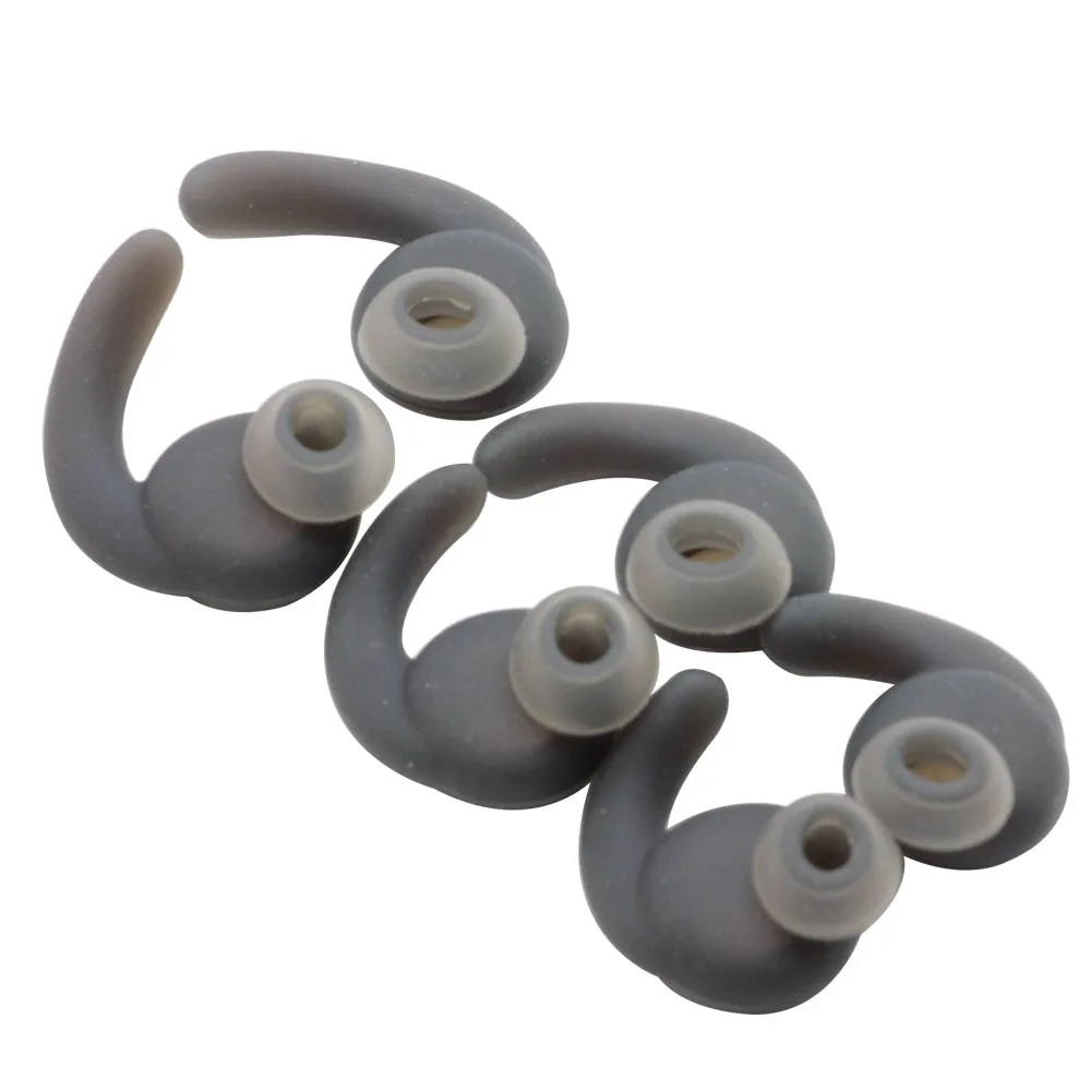 Replacement Silicone Ear Tips Buds For Synchros Reflect BT Headset Sport Headphone Earbuds