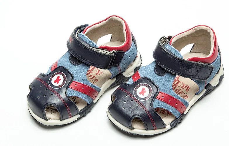 1 пара Детские ортопедические сандалии из натуральной кожи|children sandals|boys sandal shoessummer