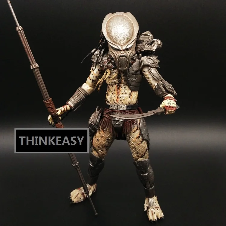 Aliens vs Predator AVP Ganso Lone wol Joint can move doll movie Person Model Decoration figure Toys gift computer table decorate