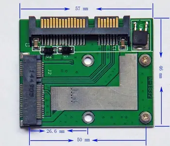 

/mSATA/5cm/MINI PCIe SSD - turn half 2.5 inch \SATA3 interface adapter