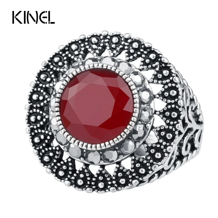 Женское Винтажное кольцо из серебра и тибетского серебра|ring chevron|ring artworkring health |
