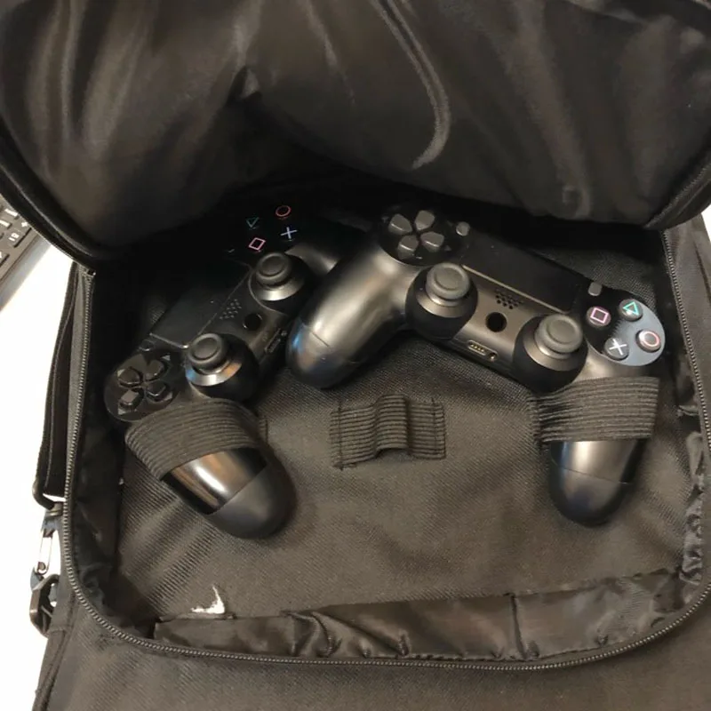  For PS4 Slim/Pro Game Sytem Bag Canvas Carry Bag Case Protective Shoulder For PlayStation 4 PS4 Con - 33030721014