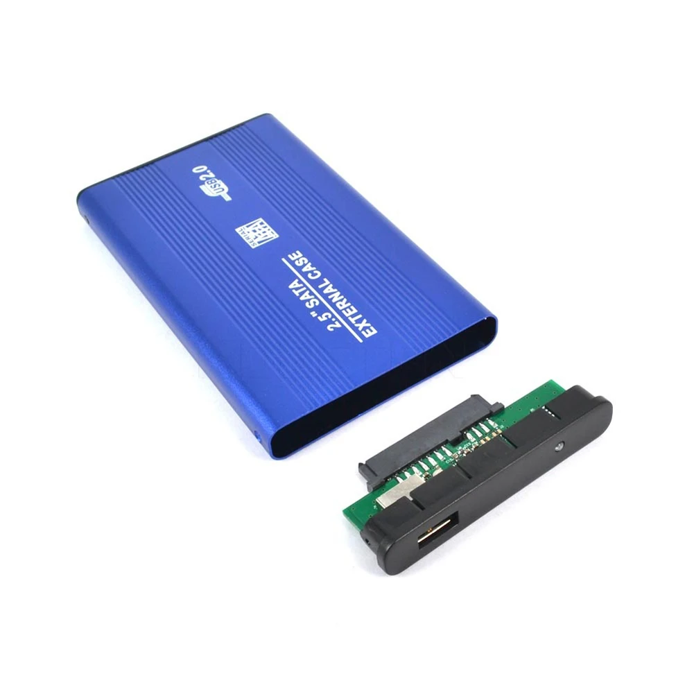2 5 Inch USB 2 0 SATA font b External b font Mobile Hard Disk Box