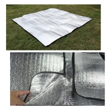 1 шт. складной Фирменная Новинка спальный матрас мат Pad Водонепроницаемый Алюминий Фольга EVA Открытый Отдых Пикник коврик