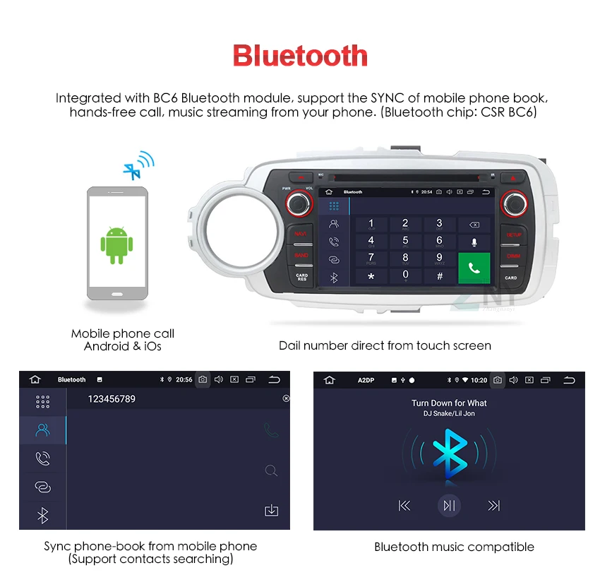 Sale 7" IPS Android 9.0 Car DVD 2 Din Auto Radio For Toyota Yaris 2012-2017 GPS Navigation Multimedia CarPlay WIFI Audio Video Stereo 11