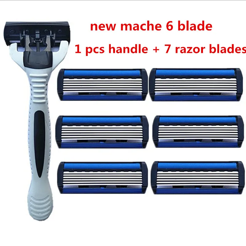 1pcs holder + 7pcs blades,New High Quality Face Care