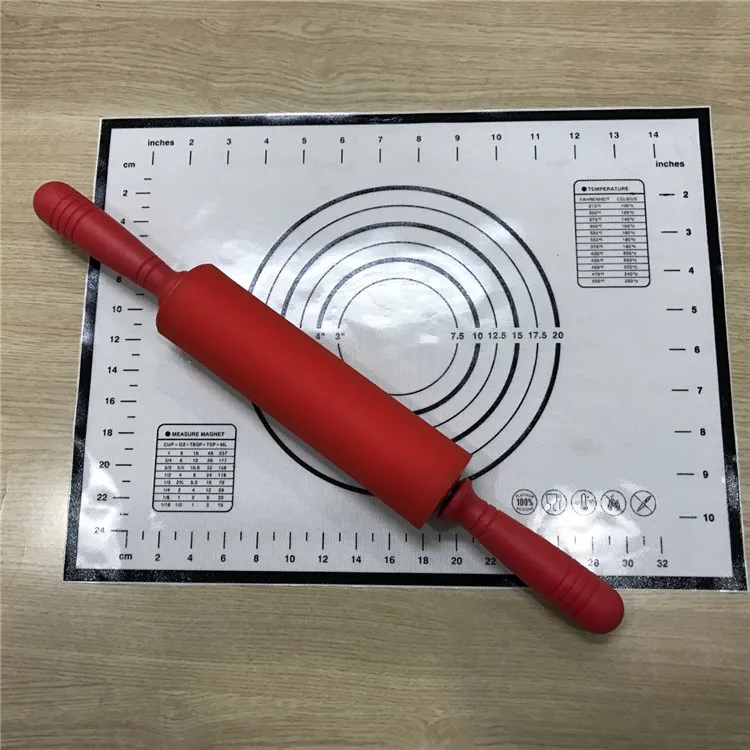 Nonstick Silicone Baking Mat Rolling Dough Mat Oven Liner Cookie Baking Sheet Liner Tools H111