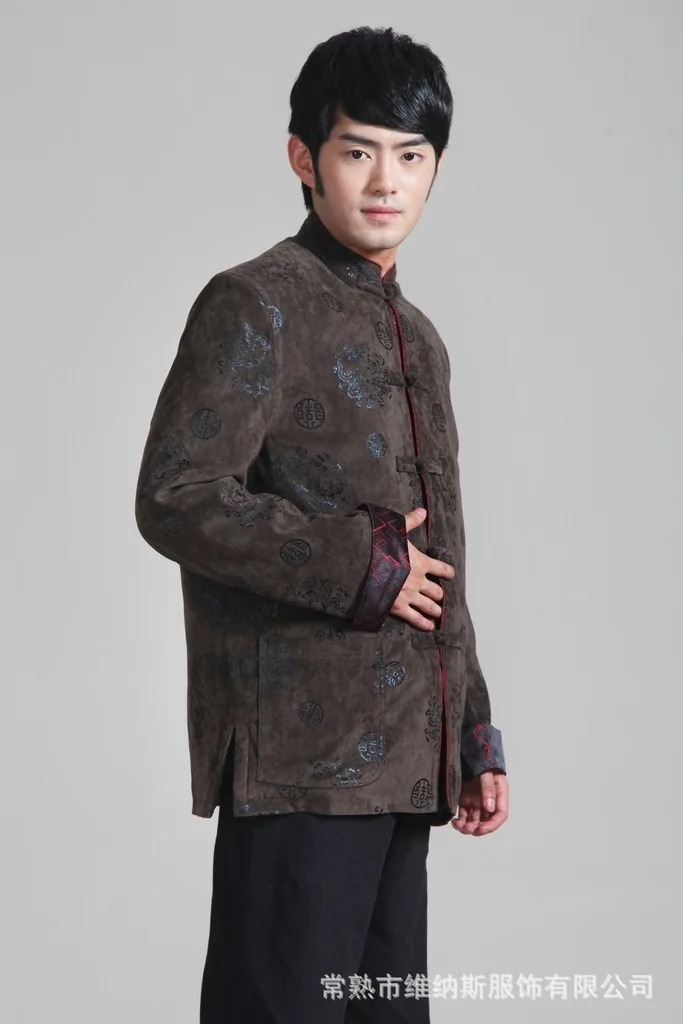 Оптом куртка традиции Традиционная китайская одежда для Для мужчин Cheongsam рубашка лучших восточных кунг-фу Костюмы кунг-фу одежда