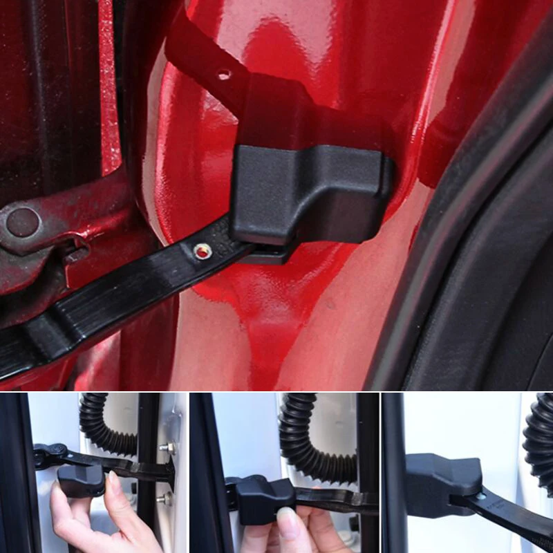 

Accessories Interior Car Door Stop Rust Waterproof Protector Cover 4* for Opel Mokka / Vauxhall Mokka / Buick Encore 2013-2017