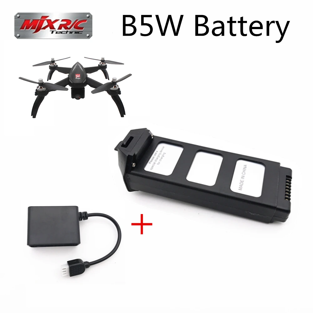 Оригинальный аккумулятор MJX R/C Bugs 5 Вт B5W для радиоуправляемого вертолета 7 4 В 1800 мАч литий полимерный
