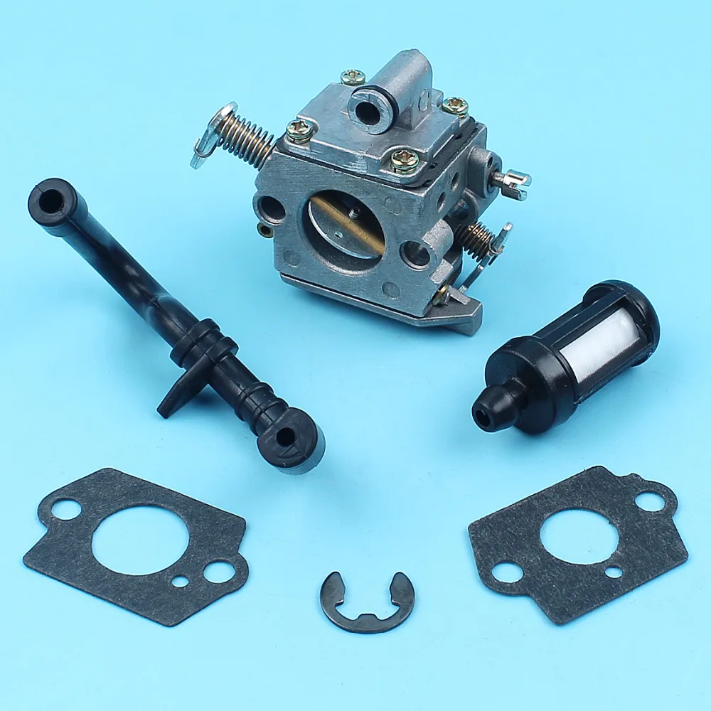 

Carburetor Carb w/ Gaskets Fuel Filter Hose Line Clip For Stihl MS180 MS170 017 018 Chainsaw Replace Zama C1Q-S57B Spare Parts