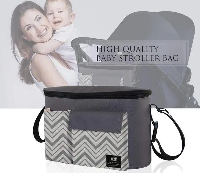 Brand Thermal Insulation Baby Diaper Bags For Strollers Waterproof