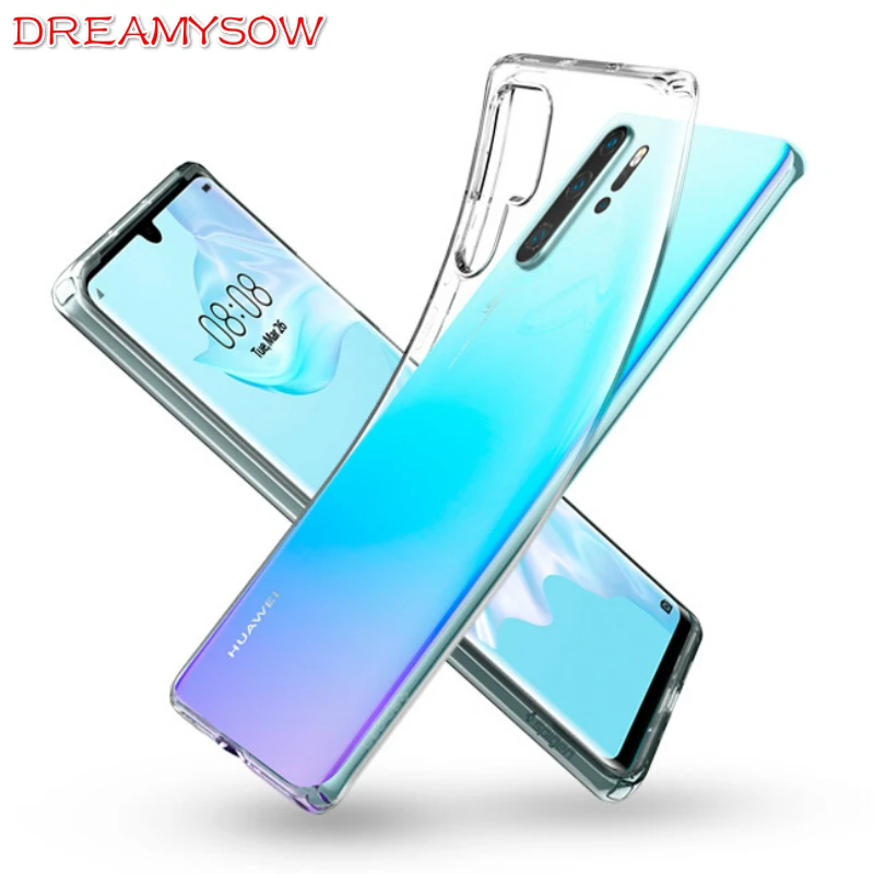 Прозрачный чехол из ТПУ для Huawei Honor 20 Pro Мягкий силиконовый P Smart Z P30 P20 Y6 Y7 Y9 Prime