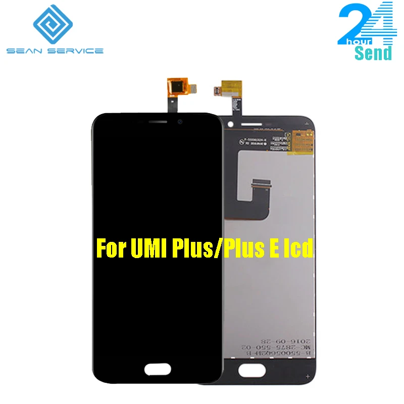 Продажа 5,5 дюймов для UMi Plus 100% Оригинальный ЖК дисплей и кодирующий преобразователь сенсорного экрана в сборе font b lcd b font s для Umi plus E Octa Core 1920x1080P