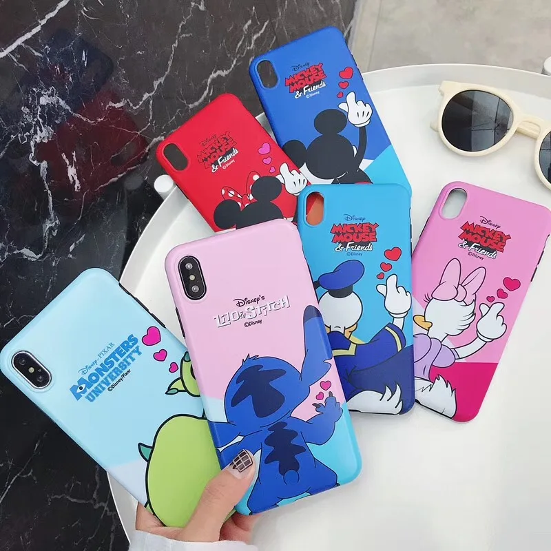 Cartoon Anime Stitch Disneys Mickey Minnie Mouse finger