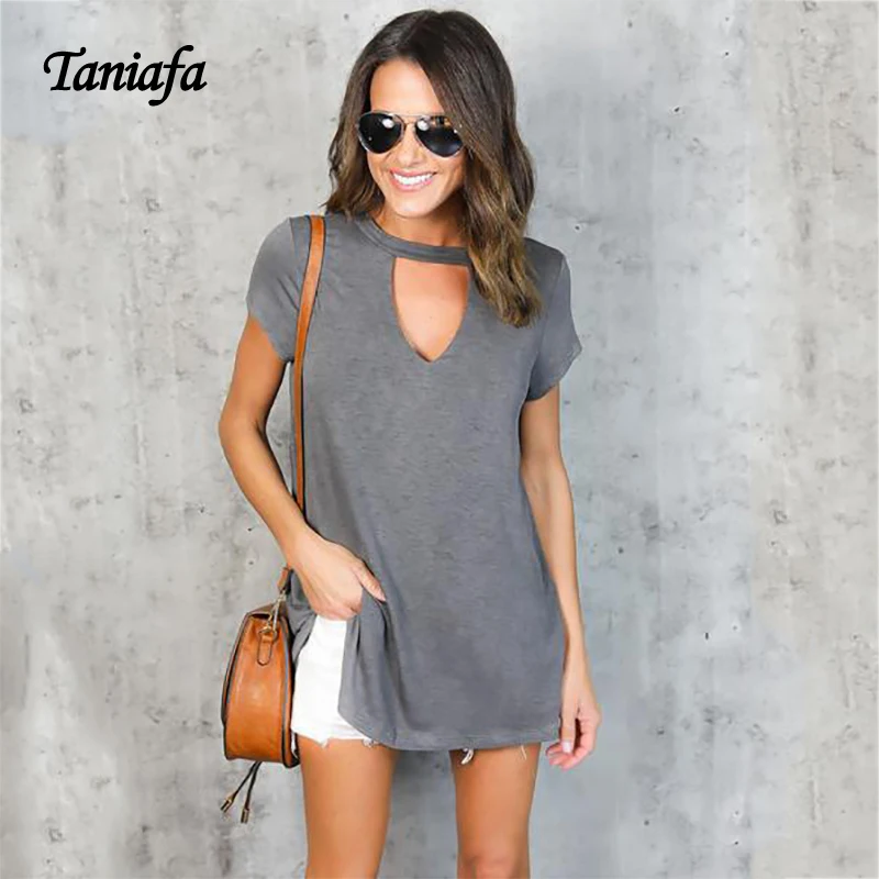 Summer 2019 Hot Sale Fashion Women Summer Casual Solid