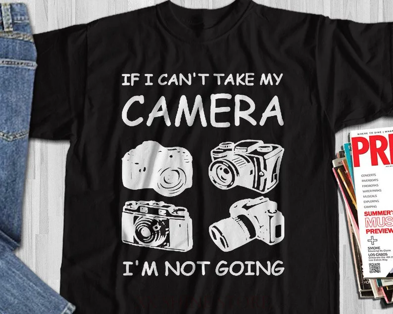 Футболка фотографа подарок для фотографов камеры человек любовник Shutterbug