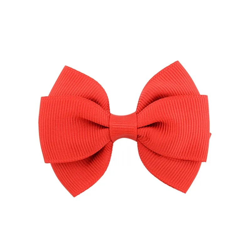 Toddler Baby Girls Hair Clip Small Ribbon Bows Hairpins Boutique Barrette Hairgrip Baby Girl Hair Accessoriess (12)