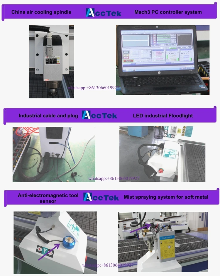 Air cooling spindle mach3