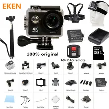 New Arrival! Action Camera 100% Original Eken H9/H9R Ultra HD 4K 30M sport 2.0′ Screen 1080p FHD go waterproof pro camera