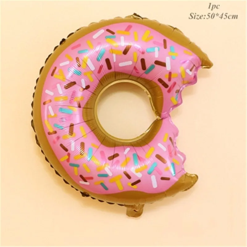 1 шт пивная чашка фольга фон для фотосессий-воздушный шар для вечерние принадлежности, день рождения украшения для взрослых - Цвет: Doughnut