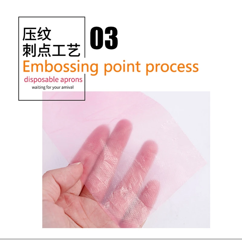 5/50/100PCS Thicken disposable apron adult plastic waterproof oil-proof clothes kitchen hairdresser woman barbecue Baking party