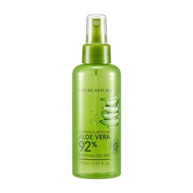 Best Offers Korea Cosmetics NATURE REPUBLIC Soothing & Moisture Aloe Vera 92% Soothing Gel Mist 150ml Face toner Mist Moisturizing Soothing