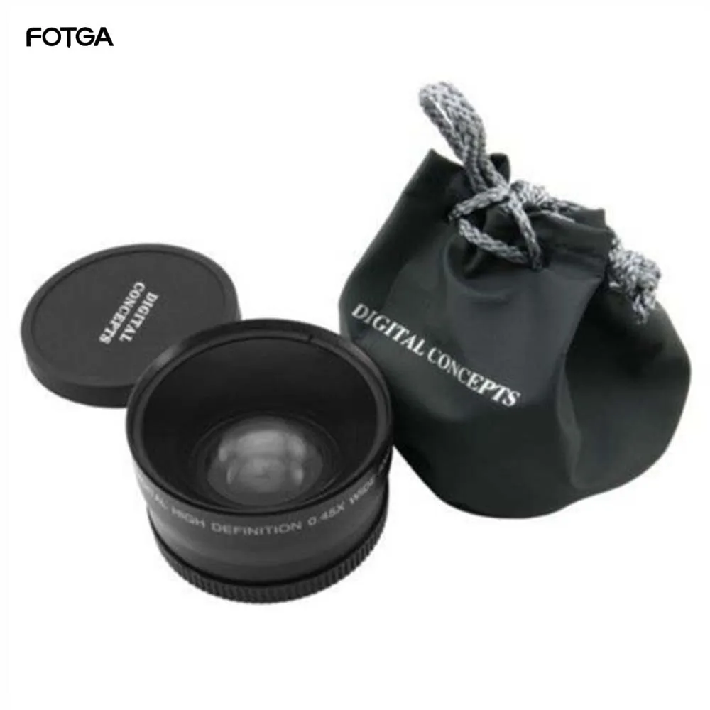 

FOTGA 58mm 0.45x Wide Angle & Macro Conversion Fixed Focus Lens 0.45x 58 for CANON NIKON SONY 58MM Lens