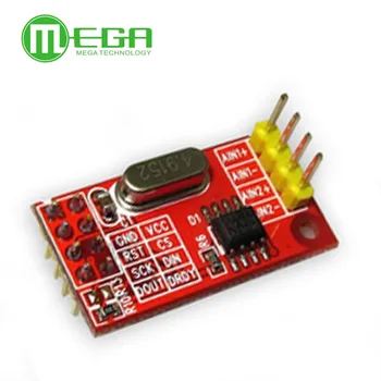 

AD7705 Dual 16 bit ADC Data Acquisition Module Input Gain Programmable SPI Interface TM7705