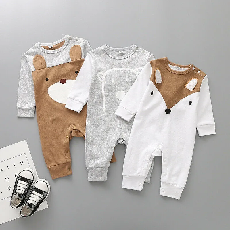 

PUDCOCO Lovely Newborn Toddler Baby Girl Boy Cotton Tops Romper Long Pants Leggings Hat Outfits Fashion Cartoon Clothes 0-2T