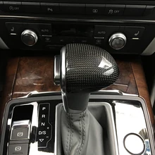 Free Shipping Carbon Fiber Gear head Cover Gear lever Cover gear shift knob Cover For Audi A6 A6L A4 A4L A5 A7 Q5 Q7 S6 S7 цена Free Shipping Carbon Fiber Gear head Cover Gear lever Cover gear shift knob Cover For Audi A6 A6L A4 A4L A5 A7 Q5 Q7 S6 S7 цены онлайн