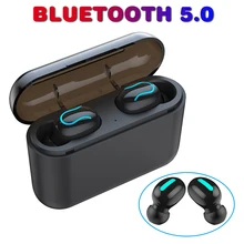 Q32 беспроводные наушники 5,0 Bluetooth наушники мини TWS наушники для iPhone/samsung/HUAWEI слуховой аппарат стерео Бас дешево