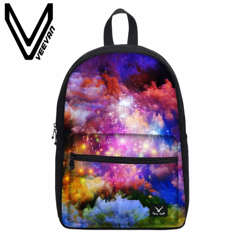 VEEVANV Canvas Backpack Galaxy Star Universe Space