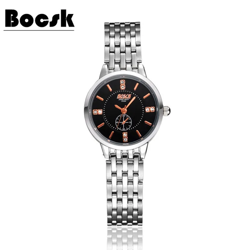 

Casual Couple Watches for Men Rose Gold Tone Analog Quartz Watch