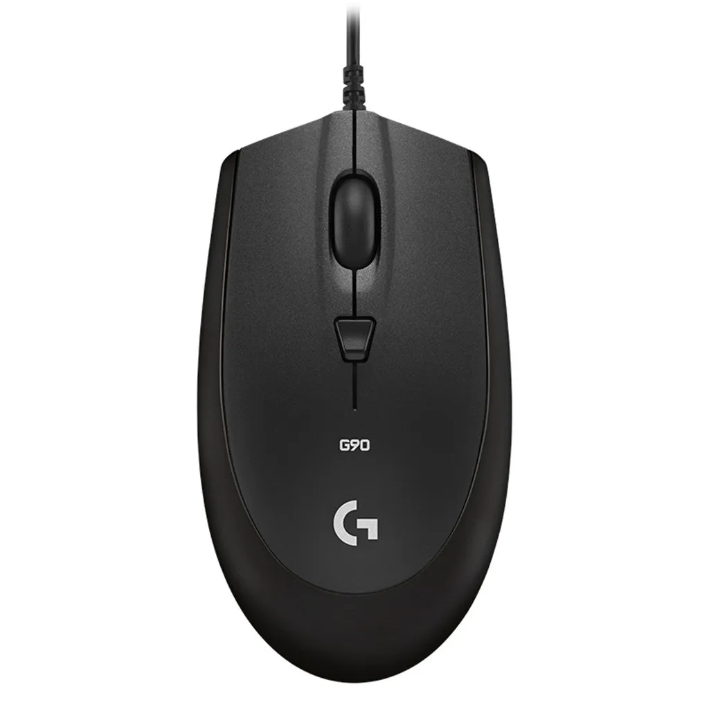 

Logitech G90 Mouse Gamer Both Hands Wired Gaming Ergonomic Mouse 2500DPI 4 Keys Optical Mice For PC Laptop 19Jul12