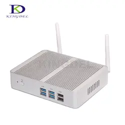 3 года гарантии тонкий клиент, HTPC небольшой домашнем компьютере Intel Celeron n3150 4 ядра, 2 * HDMI, 2 * NIC, 4 * USB 3.0, WI-FI