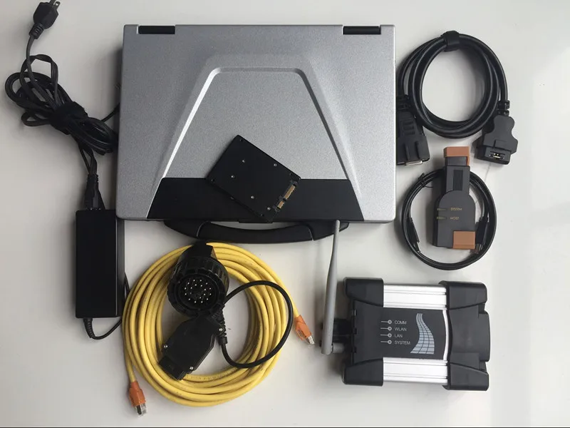  2019 wifi für bmw icom nächste mit laptop CF-52 software WIN7 720gb SSD für bmw experten modus diag