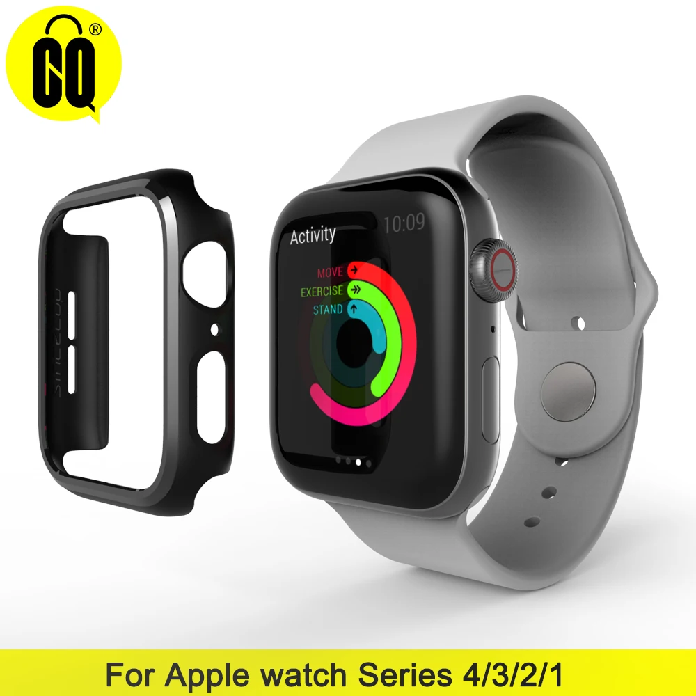 Новая очень тонкая рамка для часов PC Apple Watch series 1/2/3/4/5 40/44 мм аксессуары защитная