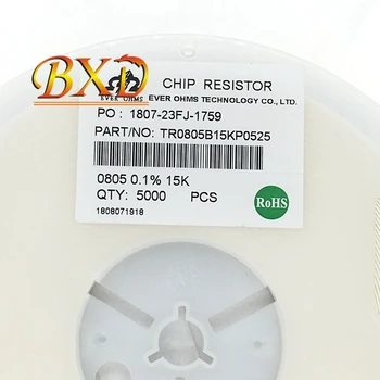 

100% New and original 0805 15k 0,1% 25ppm resistance