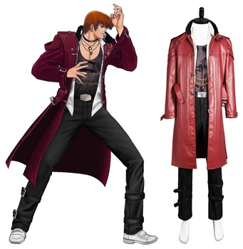

2017 New King of Fighters XIV KOF 14 Lori Outfit Cosplay Costume Uniform Anime For Halloween Party Boy High Quality Full Set