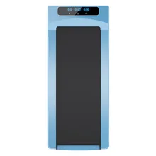 Мини-электрическая беговая дорожка для бега фитнес-беговая дорожка с дистанционным управлением 500 Вт 43 см Ширина ремня скорость/время/пробег дисплей скорость 1-6 км/ч