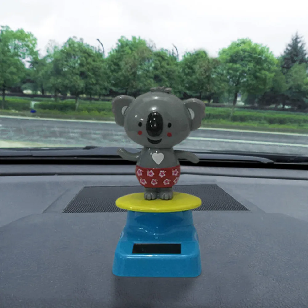 

Solar Powered Dancing Animal Swinging Animated Bobble Dancer Toy Car Decor New Ornaments