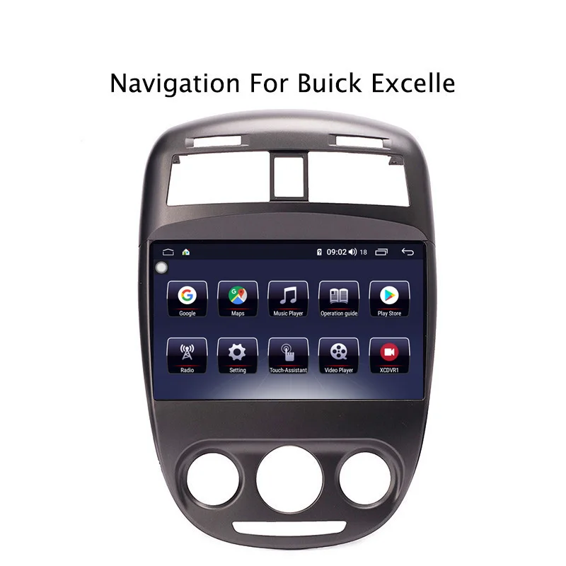 Top 10.1" Android 8.1 8 core 4G RAM 64G ROM 1DinGPS Navigation Car Radio For Buick Excelle,with Carplay/4G LTE 2