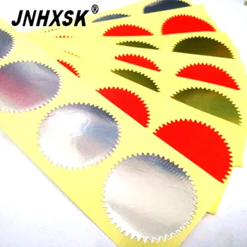 

JNHXSK 45mm 50mm Sticker 20 sheets 100 pcs 10 sheets 40 pcs Three colors can be selected high quality laser engraving and cutter