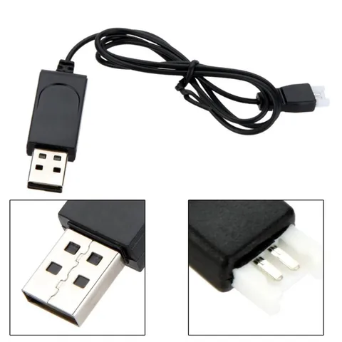 1 Piece New Black USB Charging Cable Charger for Syma X5 X5C X5C 1 RC Quadcopter Drones Remote Control Airplanes Hot Sale title=