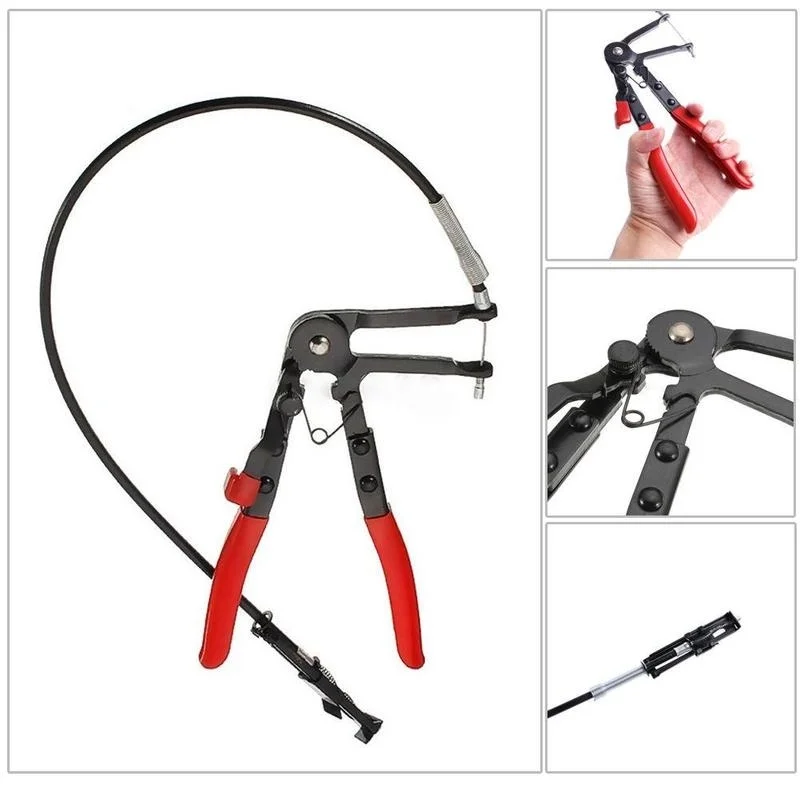 Auto Pliers Tools Set Cable Type Flexible Automotive Hose Clamp Wire