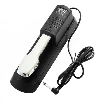 

Black Piano Sustain Pedal Universal Classic Foot Pedal For Electronic Keyboards Digital Piano